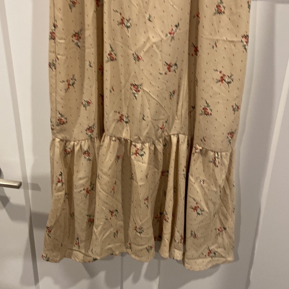 Superfoxx Large Button Down Midi Floral And Polka… - image 4